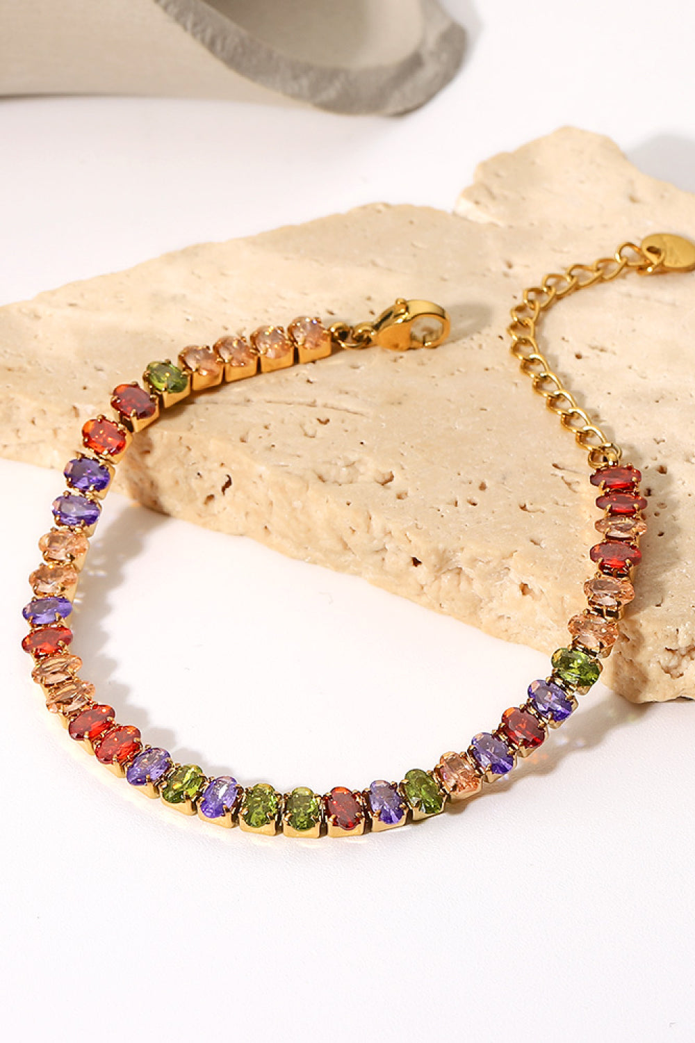 18K Gold Plated Multicolored Fashion Bracelet