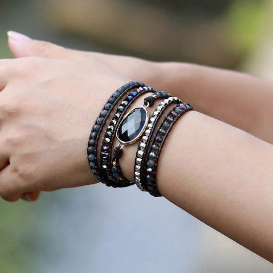 Multi Stacked Beaded Bracelet Set