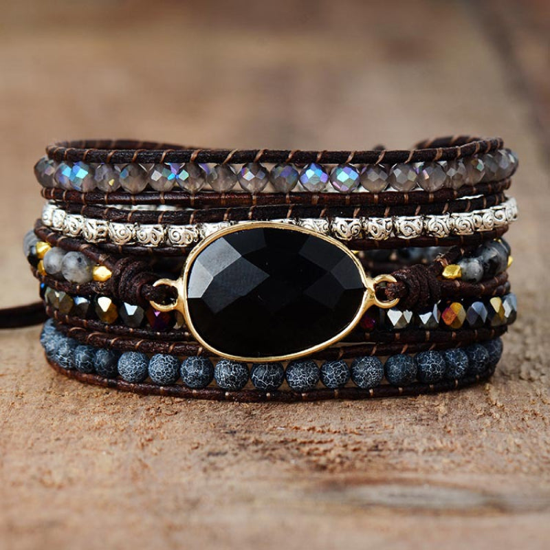 Multi Stacked Beaded Bracelet Set