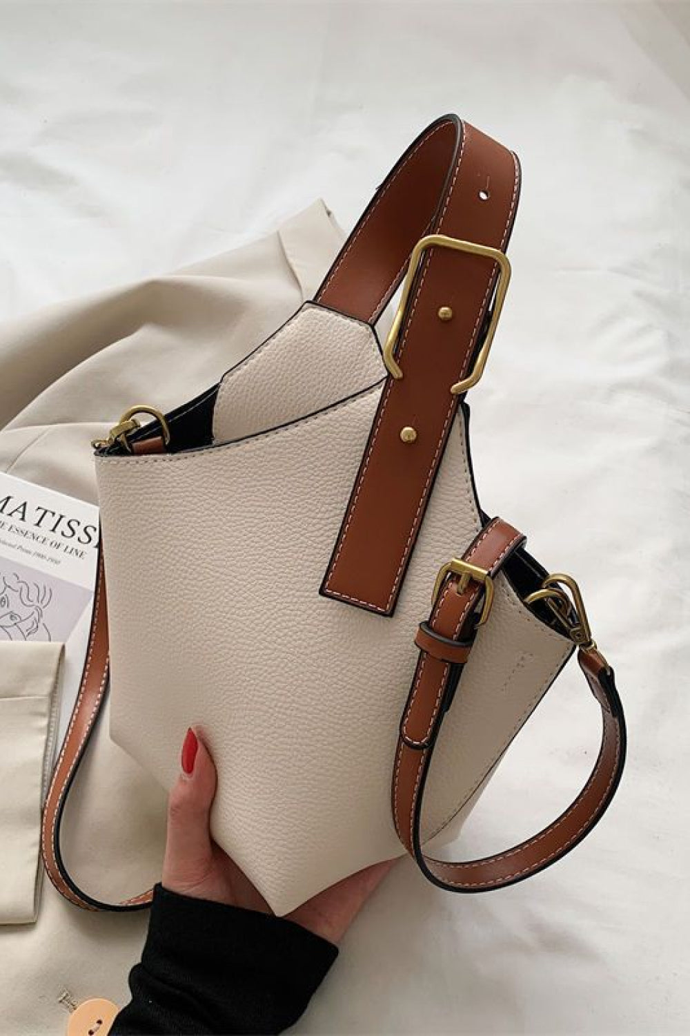 Fashion Leather Bucket Bag