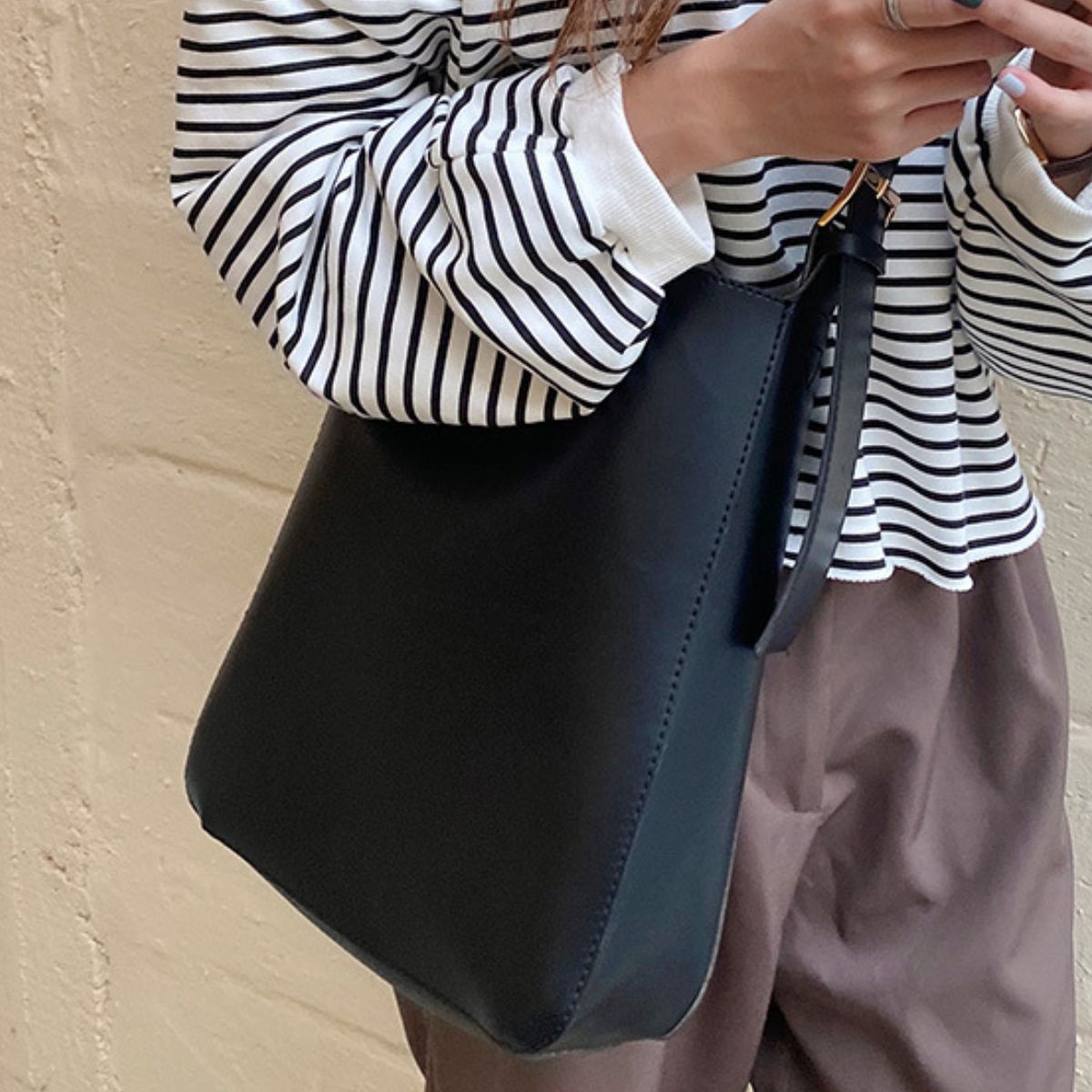 Leather Tote Bag