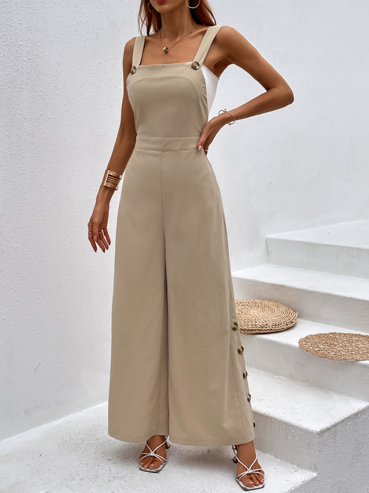 Women's Wide Leg Overalls
