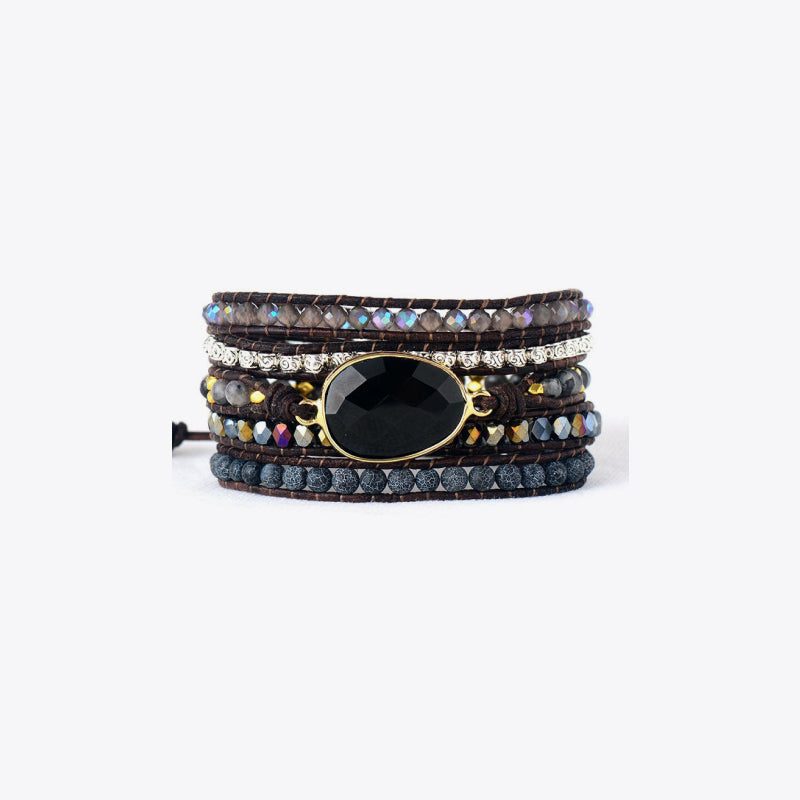 Multi Stacked Beaded Bracelet Set