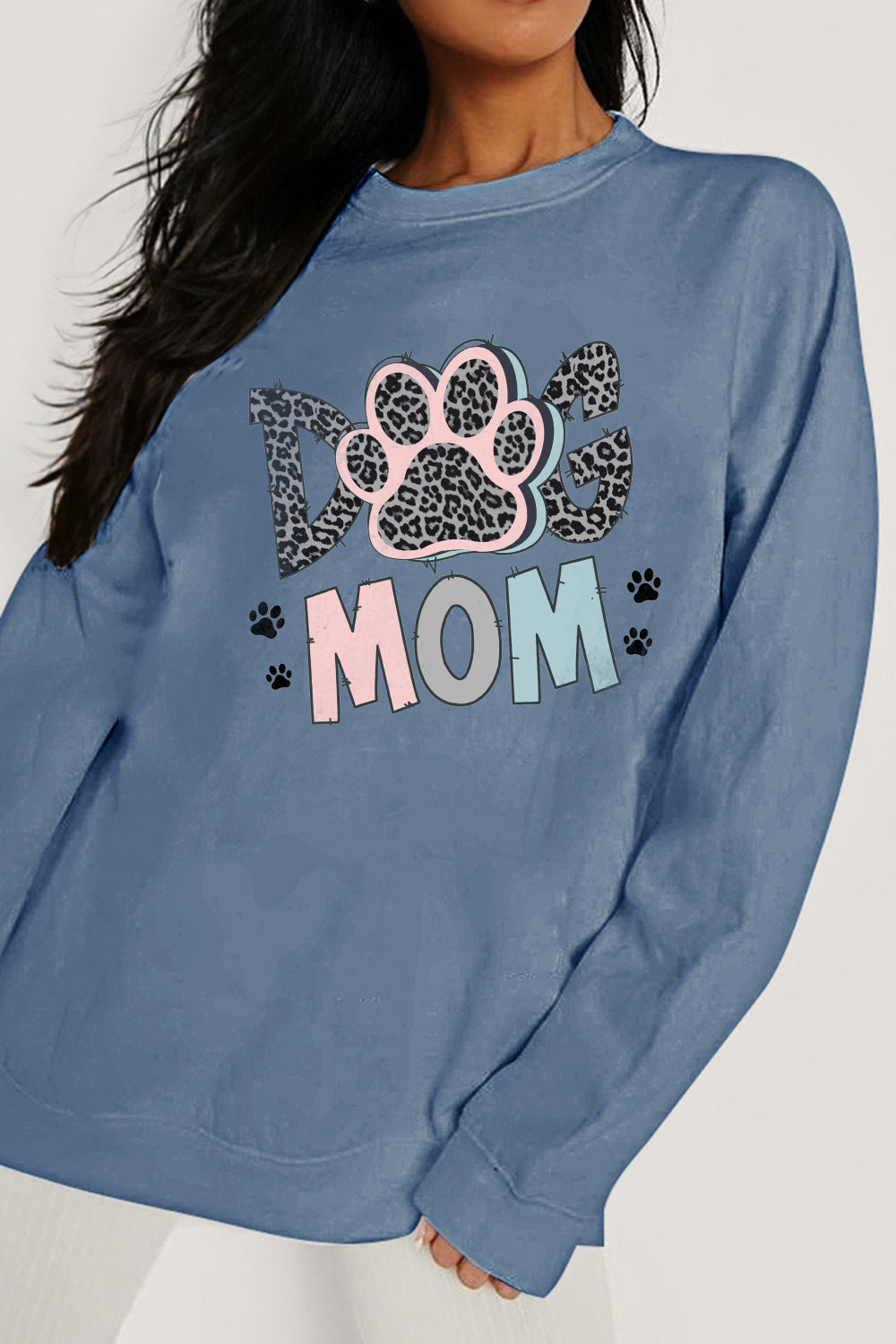 Dog Lover Dog Mom Graphic Sweatshirt