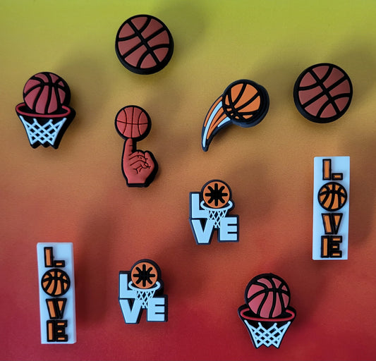 Basketball Charms for Shoes & Bracelet Jibbitz