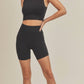 Seamless Crop Top & Biker Short Set