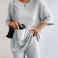 Ribbed 2 Piece Top and Shorts Set