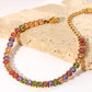 18K Gold Plated Multicolored Fashion Bracelet