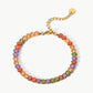 18K Gold Plated Multicolored Fashion Bracelet