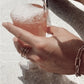 Gold Plated Hoop Ring for Girls Women