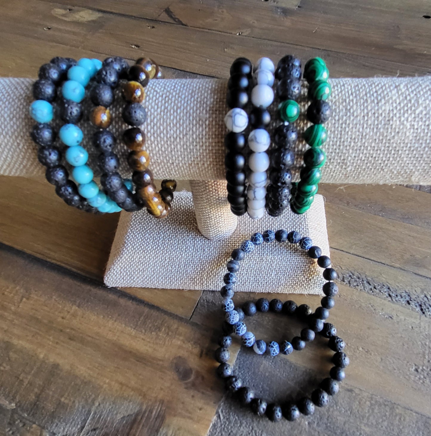 Lava Bracelets Combo Set for Stacking or Paired Unisex