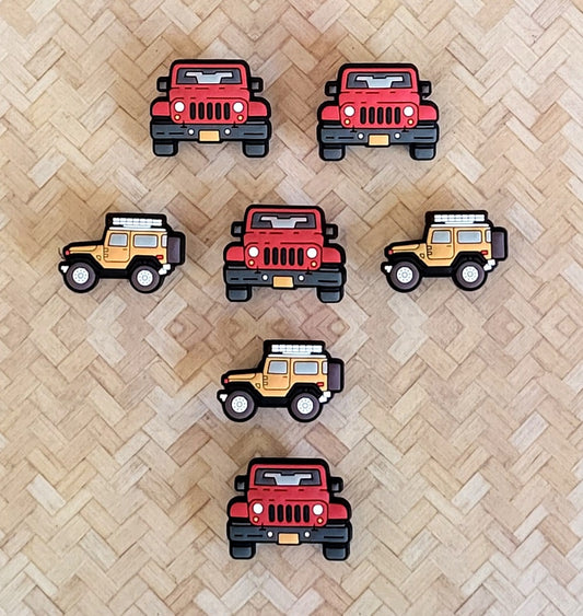 Jeep Life Shoe Charms & Bracelet Jibbitz