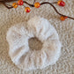 Fall Winter Faux Sherpa Scrunchies Teddy Bear Scrunchies Hair Accessory
