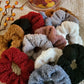 Fall Winter Faux Sherpa Scrunchies Teddy Bear Scrunchies Hair Accessory
