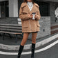 Women's Zip-Up Collared Teddy Shacket