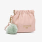 Faux Leather Pouch, Key Ring Bag, Gift Idea