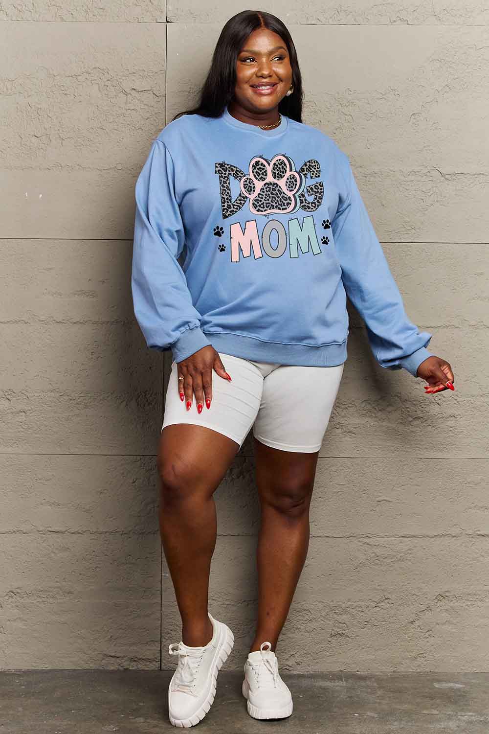 Dog Lover Dog Mom Graphic Sweatshirt