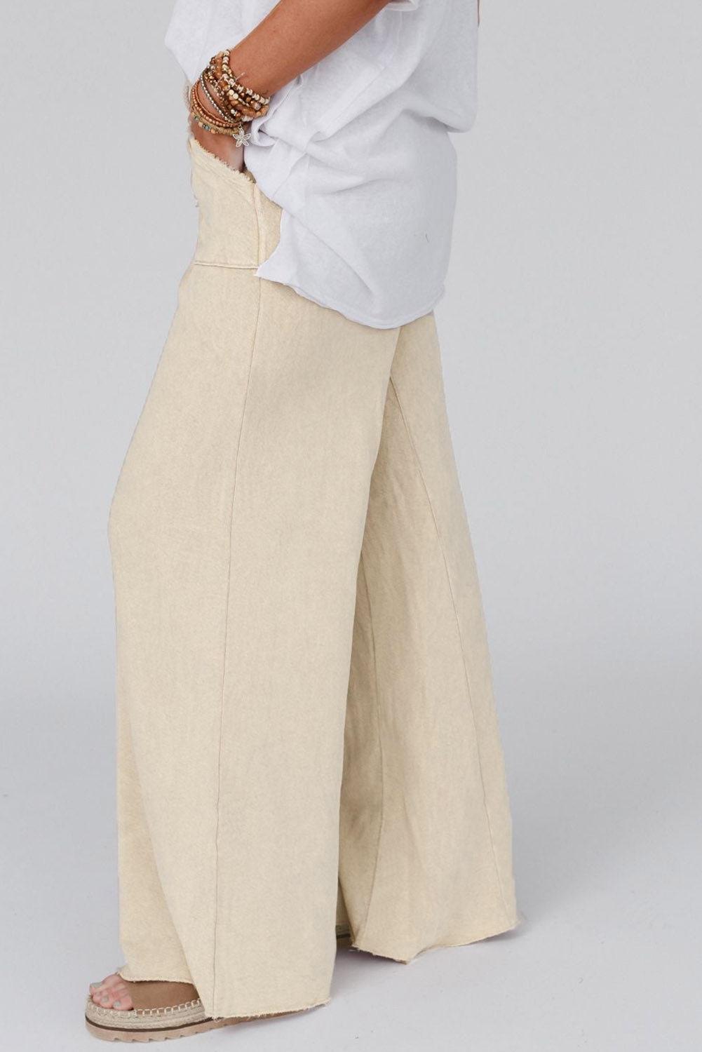 Women's Wide Leg Pocketed Pants