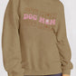 Dog Lover Graphic Dog Mom Sweatshirt