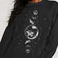 Earth & Moon Graphic Sweatshirt