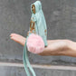 Faux Leather Pouch, Key Ring Bag, Gift Idea
