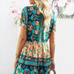 Floral Multicolored Romper