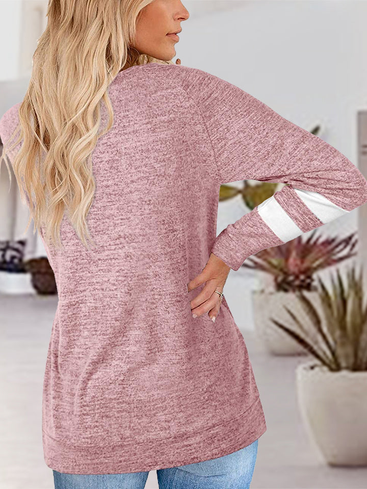 Casual Chic Sporty Long Sleeve T-Shirt