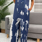 Tie-Dye Spaghetti Strap Jumpsuit with Pockets