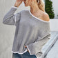 Women's Oversized Casual Pullover Sweater
