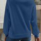 Casual V-Neck Dropped Shoulder Blouse