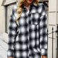 Plaid Long Sleeve Dress or Plaid Long Sleeve Shirt Shacket