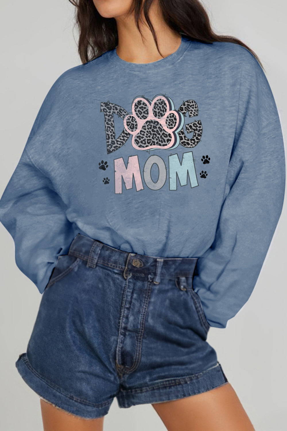 Dog Lover Dog Mom Graphic Sweatshirt