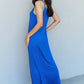 Cami Side Slit Maxi Dress in Royal Blue