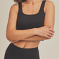 Seamless Crop Top & Biker Short Set, Yoga Running Set, Lounge Wear, Gym Set, Gift Idea