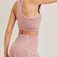 Women 2 Piece Workout set, Sports Bra & Short Set, Yoga Running Set, Gift Idea