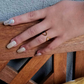 Gold Plated Wrapped Finger Ring for Girls Women