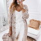 Women's Trendy V-Neck Long Sleeve Cardigan