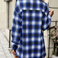 Plaid Long Sleeve Dress or Plaid Long Sleeve Shirt Shacket
