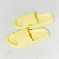 Yellow Open Toe Summer Rubber Sandal