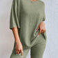 Ribbed 2 Piece Top and Shorts Set