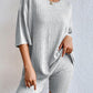 Ribbed 2 Piece Top and Shorts Set