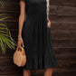 Black Everyday Casual Chic Pocket Dress