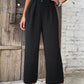 Trending High Waist Straight Leg Pants