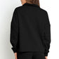Women's Cozy Zip-Up Fleece Top and Slit Shorts Set