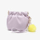 Faux Leather Pouch, Key Ring Bag, Gift Idea