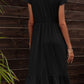 Black Everyday Casual Chic Pocket Dress